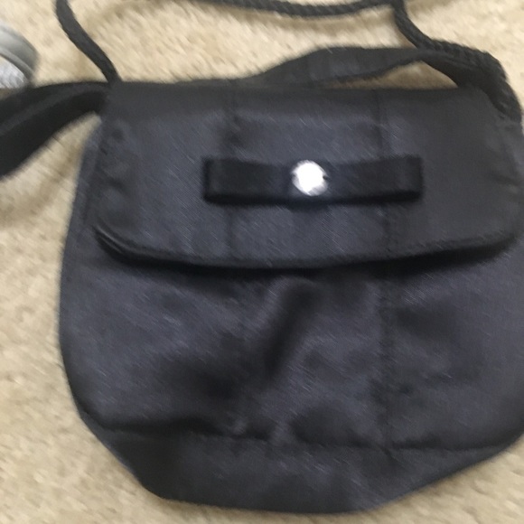 Lot of 4 Clutch Purses Shoulder Strap Crossbody Clam Shell Clasp Closure Black - Picture 6 of 8